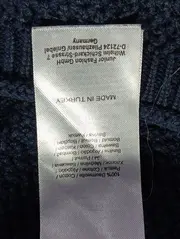 Vorschaubild 4 von Herren Pullover Gr. 50/L Blau Casual Basic Modern Baumwolle