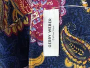 Vorschaubild 3 von Damen Freizeitkleid Gr. 38/M Blau Paisley Elegant Midikleid