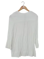 Vorschaubild 2 von Damen Bluse Gr. 36/S Weiß Viskose Casual Klassisch