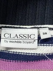 Vorschaubild 3 von CLASSIC BY MICHELE BOYARD Damen Pullover 38/M Mehrfarbig Gestreift Vintage