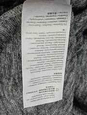 Vorschaubild 4 von Freizeitkleid Damen Gr. 38/M Grau Meliert Langarm Casual Midikleid