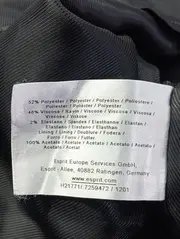 Vorschaubild 4 von Damen Businesskleid Gr. 38/M Grau Kariert Ärmellos Elegant