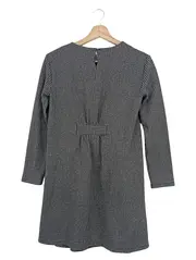 Vorschaubild 2 von Kinder Blusenkleid Gr. 164 Grau Strukturmuster Klassisch