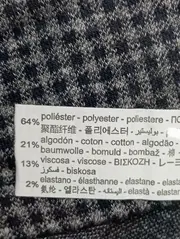 Vorschaubild 4 von Kinder Blusenkleid Gr. 164 Grau Strukturmuster Klassisch