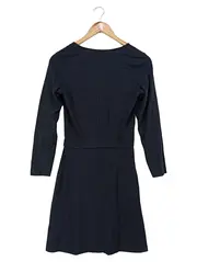Vorschaubild 2 von MARC O POLO Damen Freizeitkleid Schwarz Gr. 34/XS Klassisch Elegant Viskose