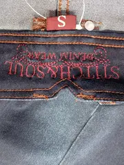 Vorschaubild 3 von Damen Jeansrock Gr. 36/S Blau Casual Midirock