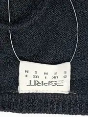 Vorschaubild 3 von Strickjacke Damen Gr. 36/S Schwarz Viskose Wolle Kaschmir Elegant