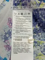 Vorschaubild 4 von Bluse Damen 32/XXS Mehrfarbig Blumenmuster Casual Langarm Chiffon