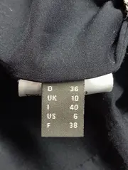 Vorschaubild 4 von Damen Etuikleid Gr. 36/S Grau Kariert Business Elegant Midikleid