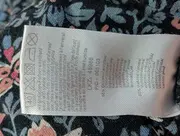 Vorschaubild 5 von Stoffhose Damen Gr. 40/42 Mehrfarbig Floral Raffungen Viskose