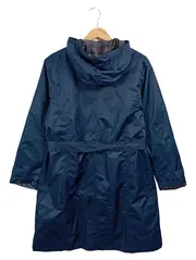Vorschaubild 2 von Damen Regenjacke Blau Gr. 38/M Klassisch Outdoor mit Kapuze