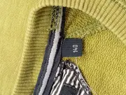 Vorschaubild 4 von Kinder Sweatshirt Gr. 140 Grün Schriftzug Casual Basic