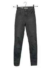 Vorschaubild 1 von LEVIS Damen Jeans Slim Fit W23/32 Grau High Waist