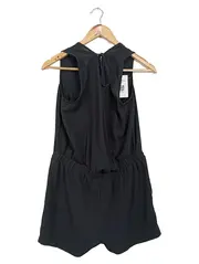 Vorschaubild 2 von Damen Jumpsuit Gr. 36/S Schwarz Casual Minimalistisch Kurz
