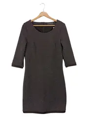 Vorschaubild 1 von Businesskleid Damen Gr. 40/L Braun Elegant Etuikleid Büro