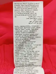 Vorschaubild 5 von Damen Jogginghose Rot Gr. 36/S Sportlich Polyester