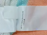 Vorschaubild 4 von Damen Pullover 38/M Mehrfarbig Vintage Grafisch Halbarm Baumwolle