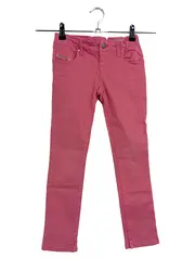 Vorschaubild 1 von Kinder Jeans Slim Fit Gr. 116 (6Y) Rosa Stretch Modern