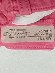 Vorschaubild 2 von Kinder Jeans Slim Fit Gr. 116 (6Y) Rosa Stretch Modern