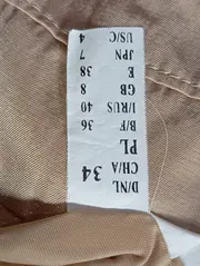 Vorschaubild 4 von TAIFUN Damen Leichte Jacke Gr. 34/XS Beige Klassisch Elegant