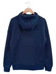 Vorschaubild 2 von Herren Trainingsjacke Kapuze Reißverschluss Blau Gr. 48/M Sport