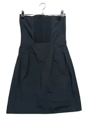 Vorschaubild 2 von Cocktailkleid Damen Gr. 32;XXS Schwarz Bandeau Elegant Festlich