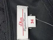 Vorschaubild 3 von Damen festliches Kleid Gr. 34/XS Schwarz Spitze Elegant