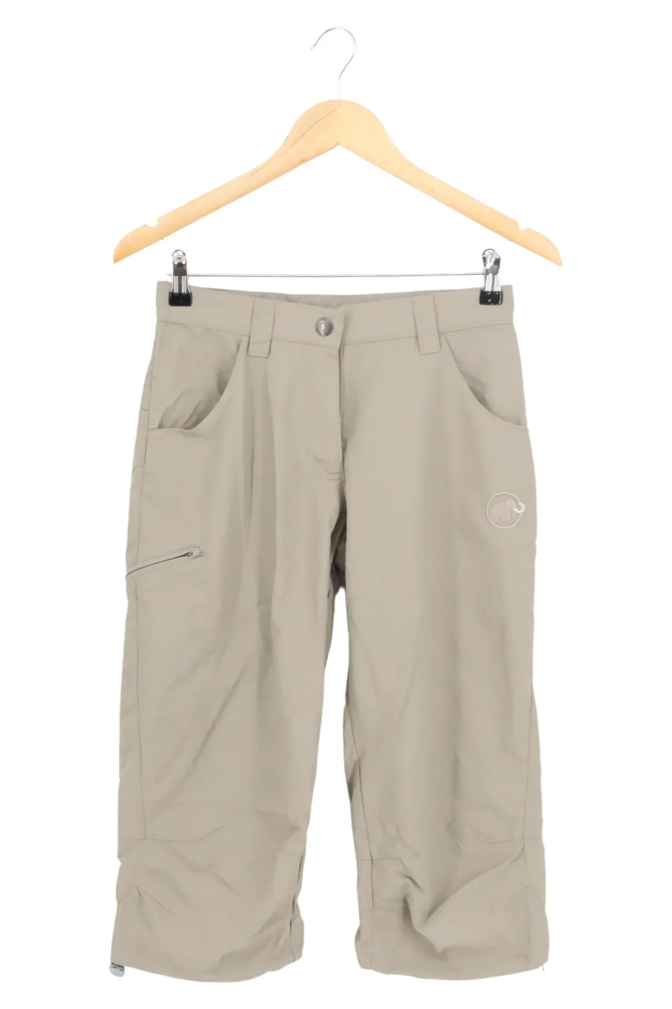 MAMMUT Damen Outdoorhose Gr. 34 Beige Sportlich Wanderhose