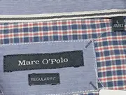 Vorschaubild 3 von Herren Freizeithemd L 50/L Blau Kariert Casual Baumwolle