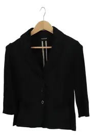 Vorschaubild 1 von Taifun Damen Blazer Gr. 38 Schwarz Business Elegant 3/4-Arm