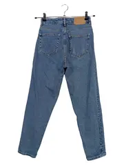 Vorschaubild 2 von Damen Jeans Wide Fit High Waist Blau Gr. 36/S Casual Denim Hose