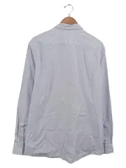 Vorschaubild 2 von Business Hemd Herren Blau Gestreift Slim Fit Gr. 52/XL