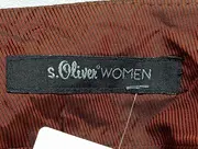 Vorschaubild 3 von Damen Faltenrock Gr. 40/L Braun Kariert Klassisch Elegant