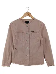 Vorschaubild 1 von Jeansjacke Damen 36/S Rosa Casual Strukturmuster