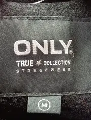 Vorschaubild 3 von Damen Winterjacke Gr. 38/M Schwarz Casual Modern Asymmetrischer Reißverschluss