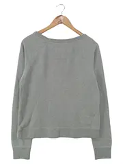 Vorschaubild 2 von Damen Sweatshirt Gr. 36/S Grau Basic Casual Pullover