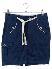 Vorschaubild 1 von Damen Jeansrock Blau Gr. 34/XS Casual Midirock