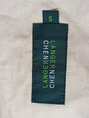Vorschaubild 3 von Übergangsmantel Damen Gr. 36/S Rosa Leinen Klassisch Elegant