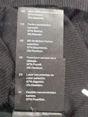 Vorschaubild 4 von Damen Top Gr. 34/XS Schwarz Basic Rippstrick Tanktop