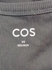 Vorschaubild 3 von Damen Top Gr. 34/XS Schwarz Basic Rippstrick Tanktop