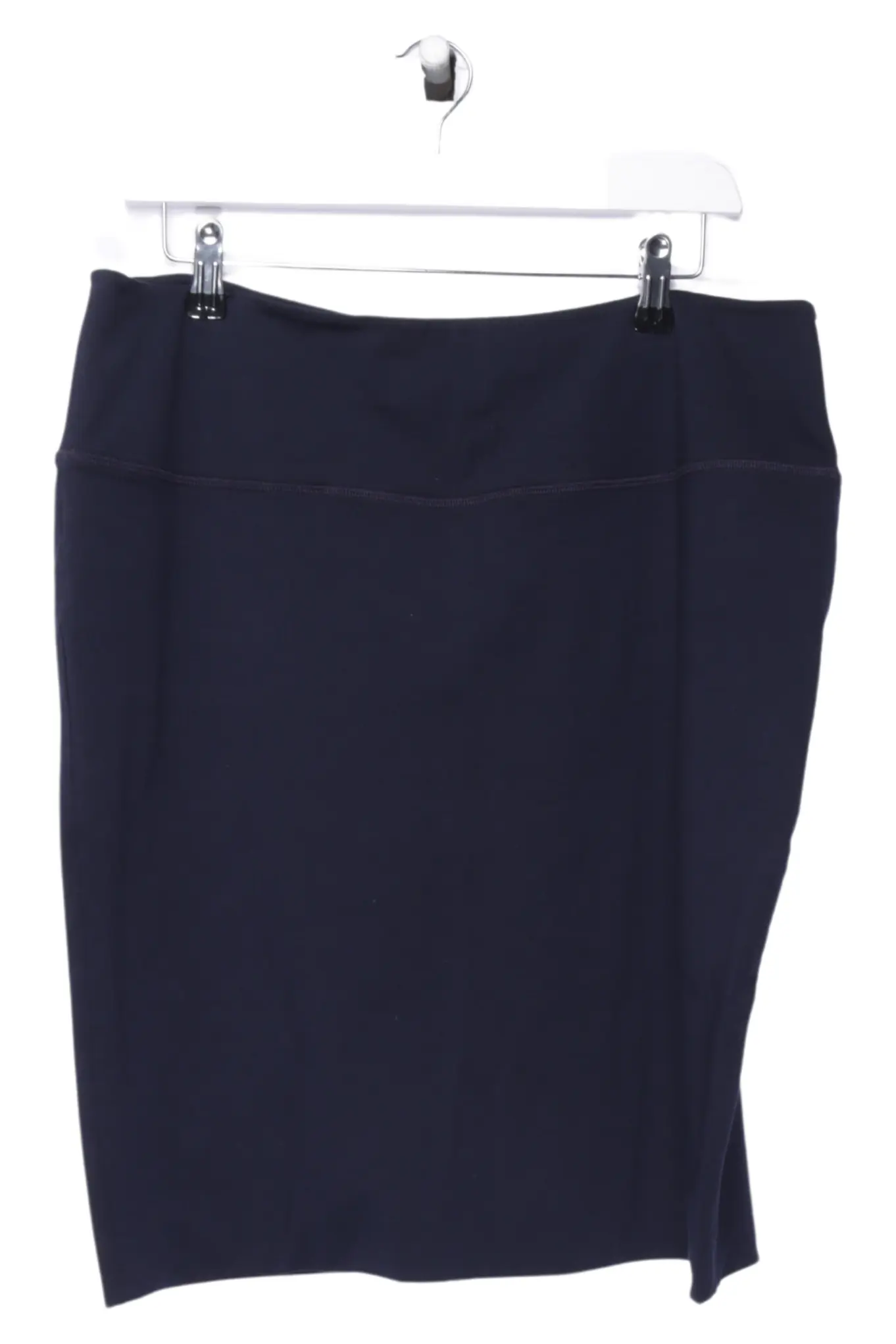 KAFFE Bleistiftrock Damen XXL Blau Midirock Elegant