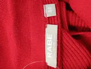 Vorschaubild 3 von Damen Pullover Gr. 44/L Rot Modal Rippstrick Elegant