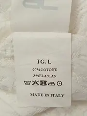 Vorschaubild 4 von Damen Blazer 40/L Weiß Elegant Klassisch Strukturmuster