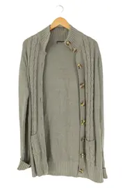 Vorschaubild 1 von ERSTINGS FAMILY Damen Strickjacke Gr. 40/L Grau Klassisch Vintage