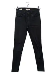 Vorschaubild 1 von LEVIS 721 High Rise Skinny Jeans Damen W26/L32 Schwarz Casual