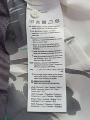 Vorschaubild 4 von Damen Freizeitkleid Gr. 36/S Weiß Florales Muster Bohemian Sommerkleid