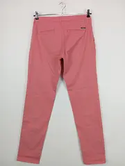 Vorschaubild 2 von Damen Stoffhose Chino Hose Rosa Gr. W31 L32 Basic Freizeit