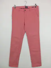 Vorschaubild 1 von Damen Stoffhose Chino Hose Rosa Gr. W31 L32 Basic Freizeit