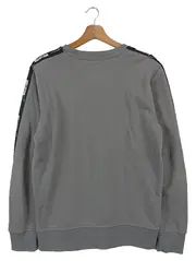 Vorschaubild 2 von Herren Sweatshirt Grau Gr. 46/S Casual Langarm Baumwolle