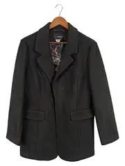 Vorschaubild 1 von Damen Blazer Gr. 44/XXL Schwarz Elegant Business Jacke